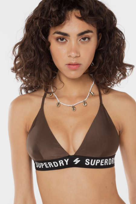 Μαγιό Σουτιέν 'Code Triangle Elastic Top' SUPERDRY