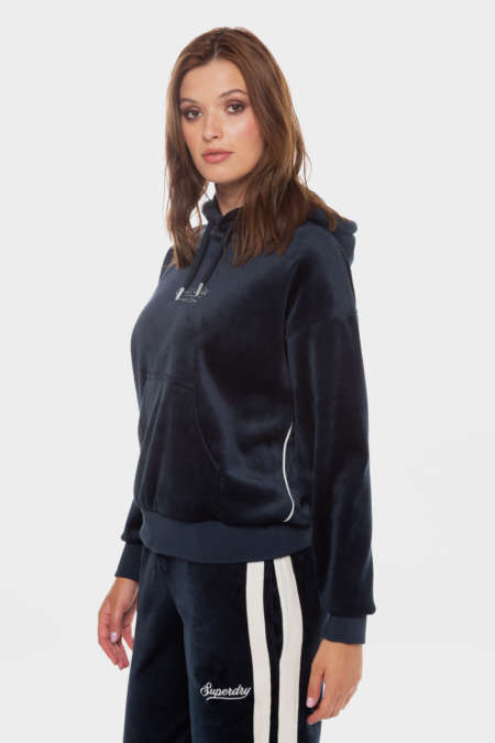 Μπλούζα Φούτερ 'Country Club Velour' SUPERDRY