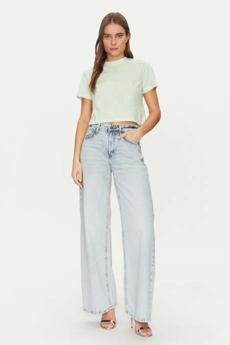Αθλητικό Crop T-Shirt 'Adele' GUESS