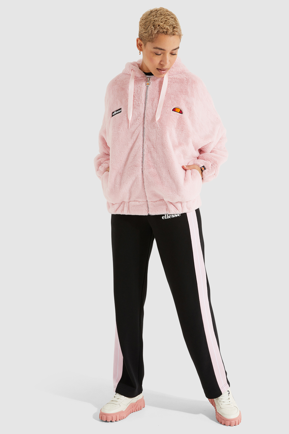 Ellesse fur jacket sale