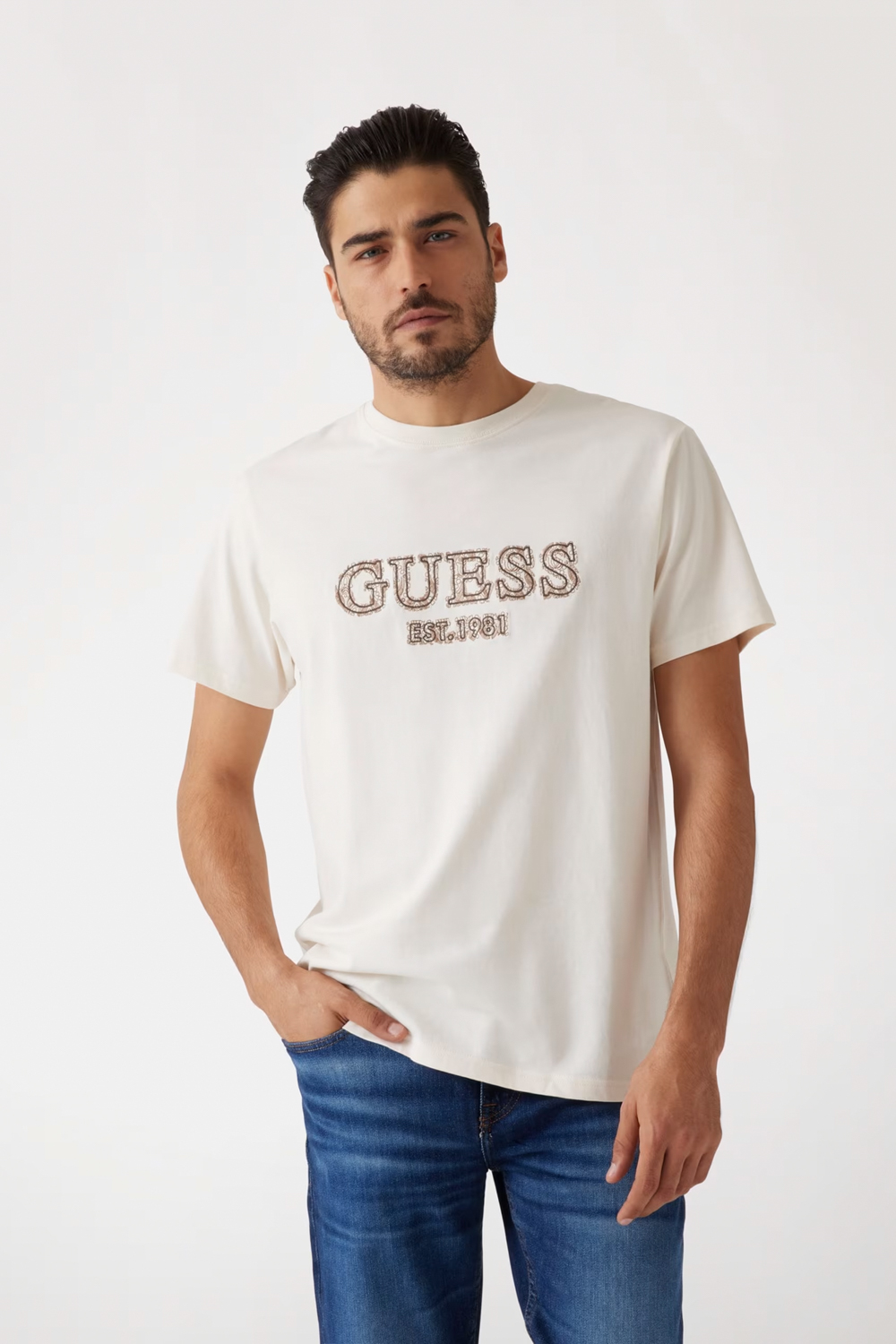 T-Shirt 'Embroidered' GUESS