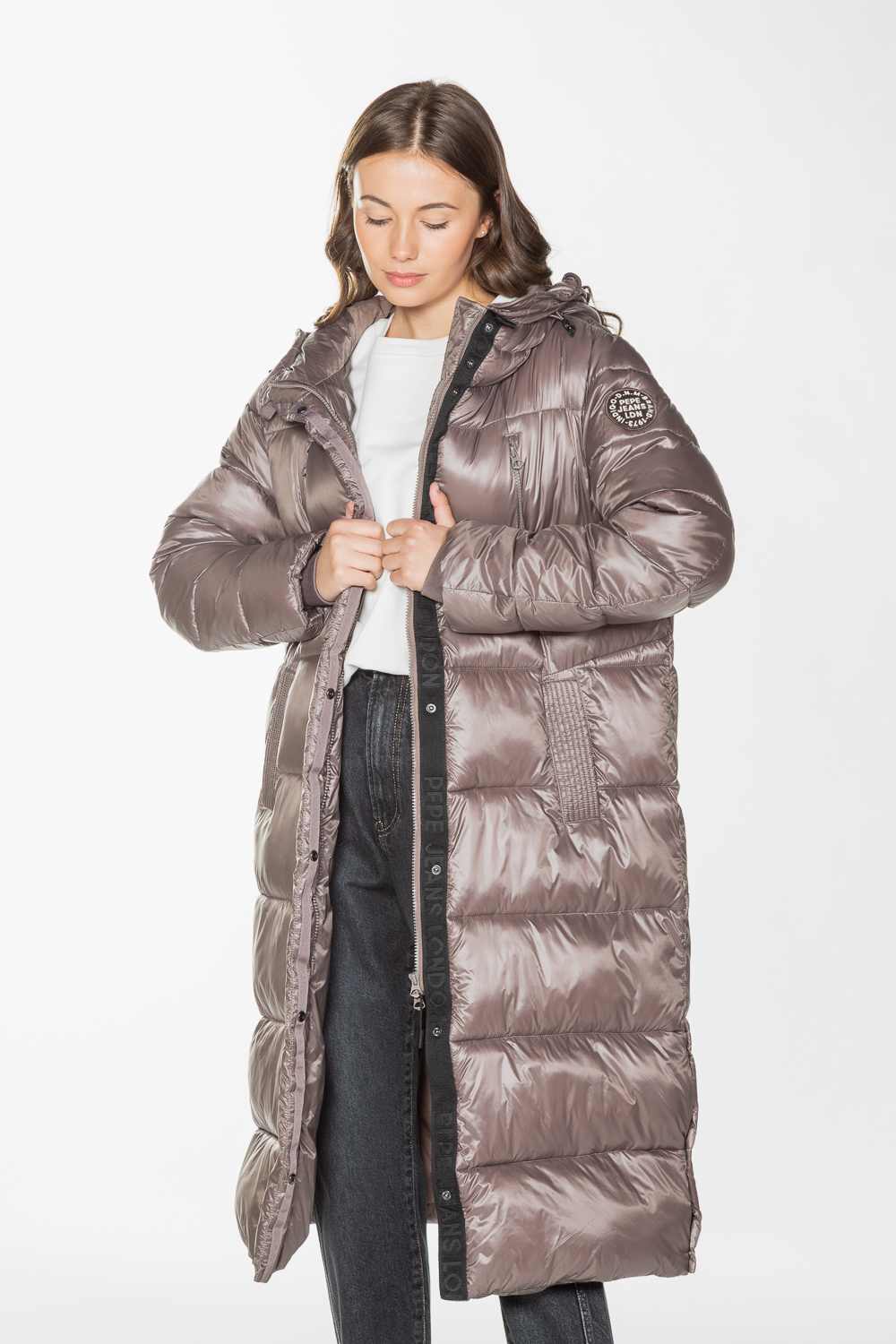 Μπουφάν PEPE JEANS 'Lizzy' - ΜΠΕΖ | Bloobox.gr