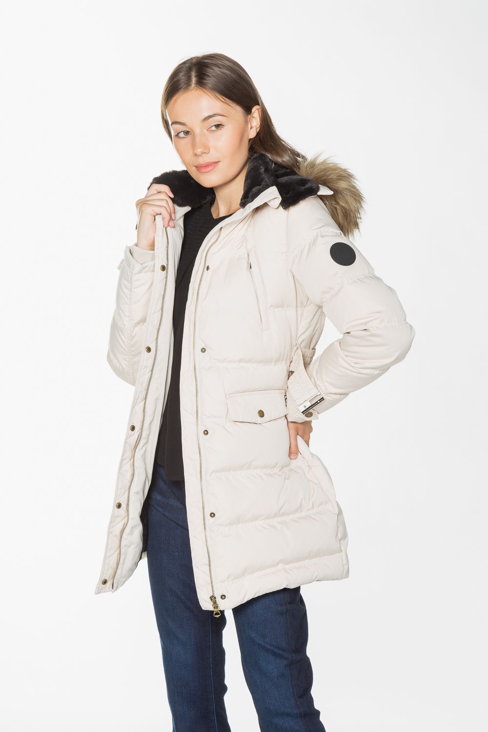 Midi jacket PEPE JEANS 'Moli' - ΛΕΥΚΟ | Bloobox.gr