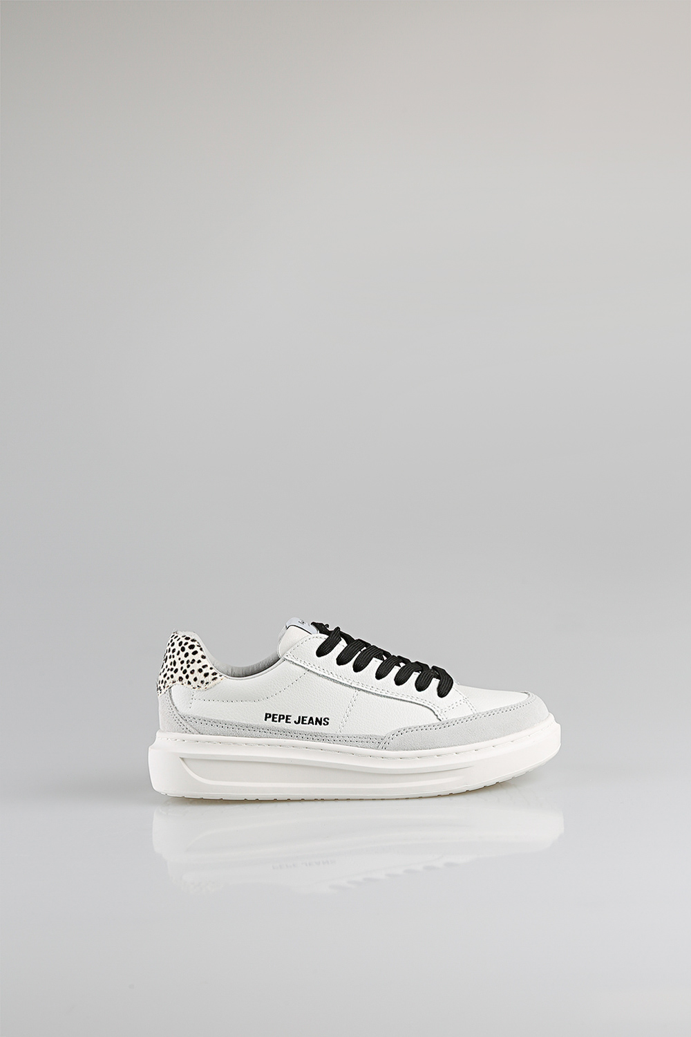 Sneakers 'abbey bass' PEPE JEANS - ΜΑΥΡΟ | Bloobox.gr