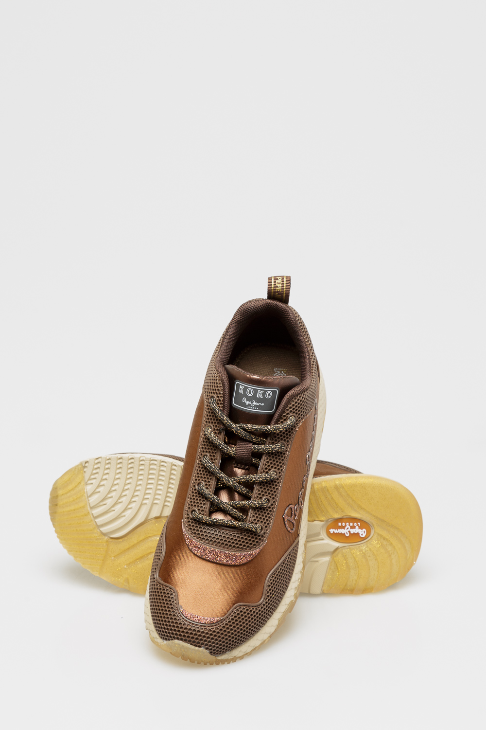 Sneakers 'Koko Mika' PEPE JEANS - ΚΑΦΕ | Bloobox.gr