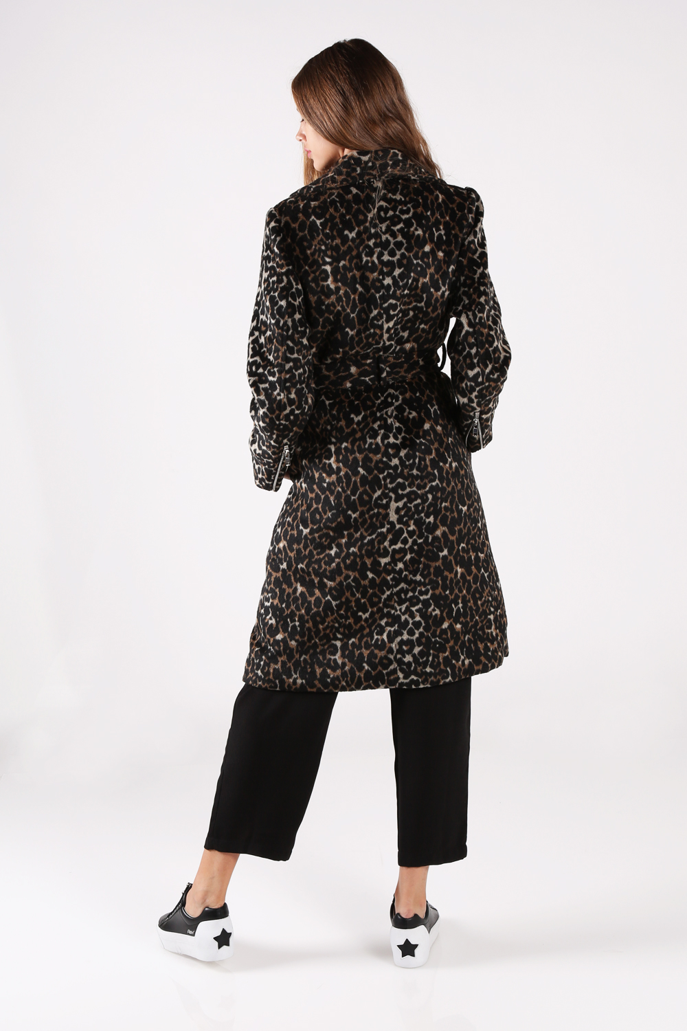 religion leopard coat