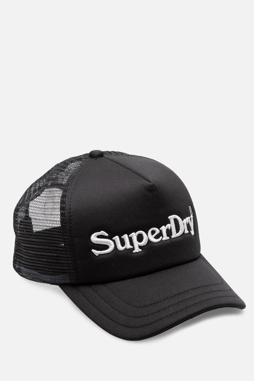 Καπέλο Trucker \'Vintage Brand Mark Cap\' SUPERDRY - ΜΑΥΡΟ Trucker