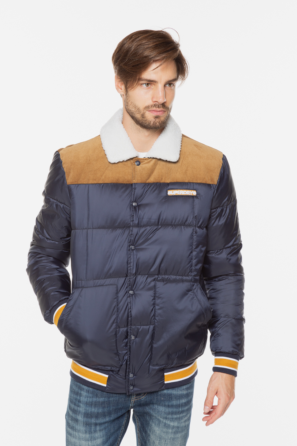 Bomber Jacket Downhill Racer Box Quilt JKT SUPERDRY Bloobox.gr