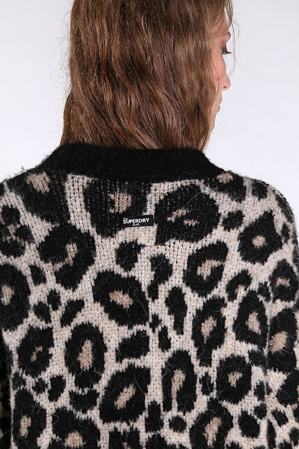 Leopard Cardigan SUPERDRY - ΠΟΛΥΧΡΩΜΟ 